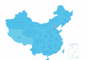 全国区划示意图